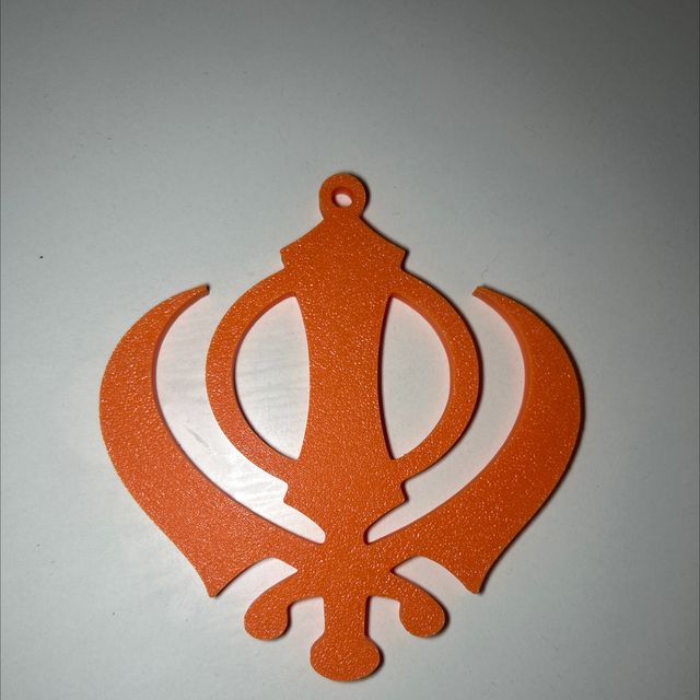Khanda For Car - Hanging