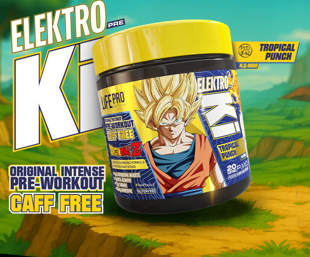 Pre-Workout Senza Caffeina DragonBall - Limited Edition 400gr