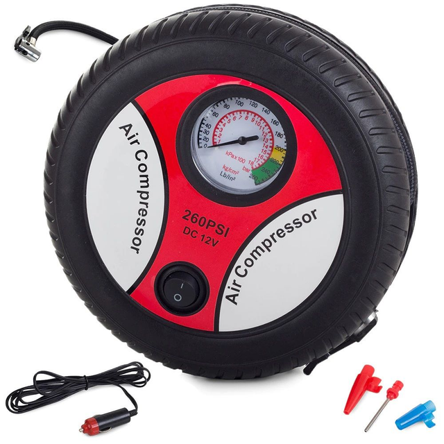 Compresseur de voiture avec écran LCD 12v