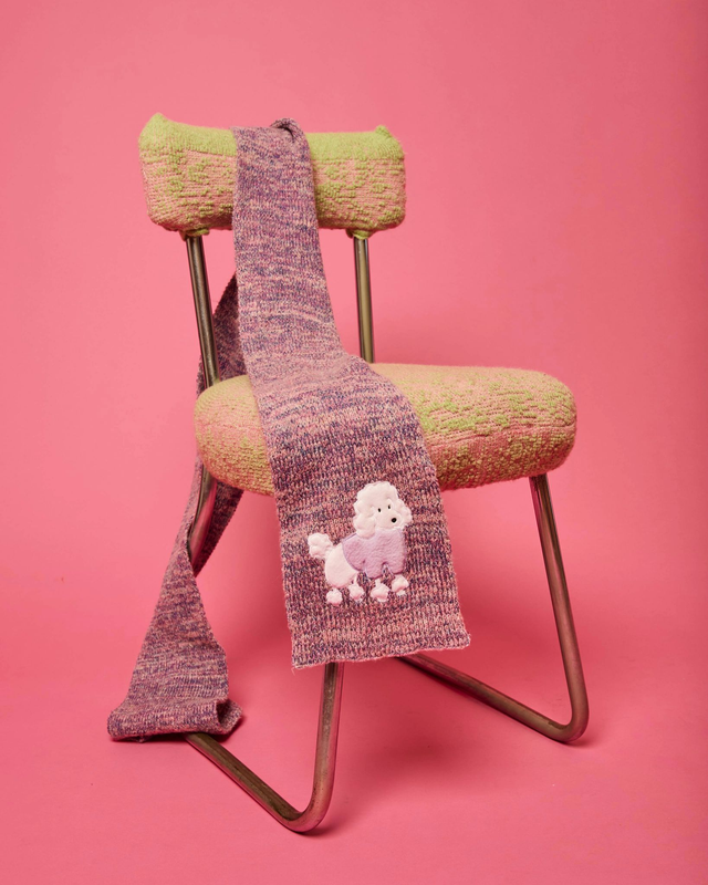 écharpe capuche chiné x thon mayo