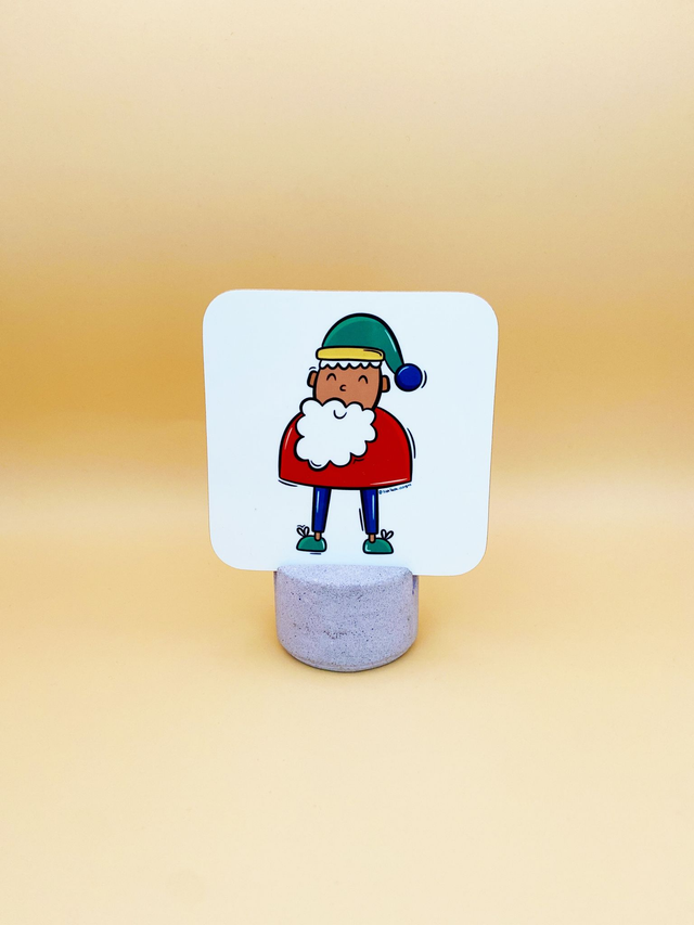 Santa coaster