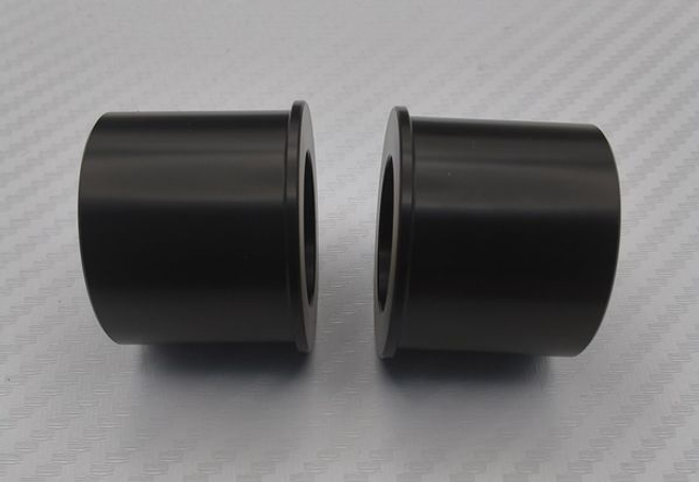 TRIUMPH BONNEVILLE BOBBER & T120 2016 - CAPTIVE WHEEL SPACERS FULL SET.