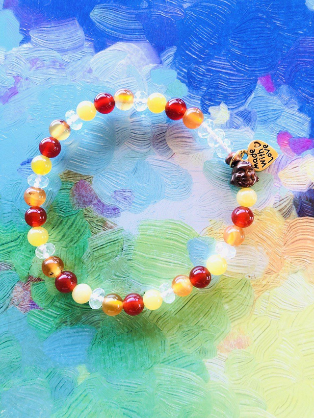 Bracelet Love Yourself - Chakras Plexus solaire et Sacré