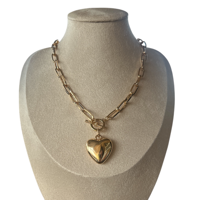 Collana cuore gold - 25TM-5
