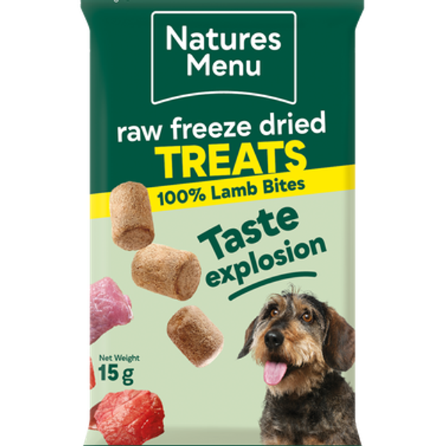 Freeze Dried Lamb Bites 15g e