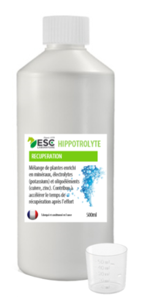 HIPPOTROLYTE – Réhydratation cheval – Complément liquide source d’electrolytes