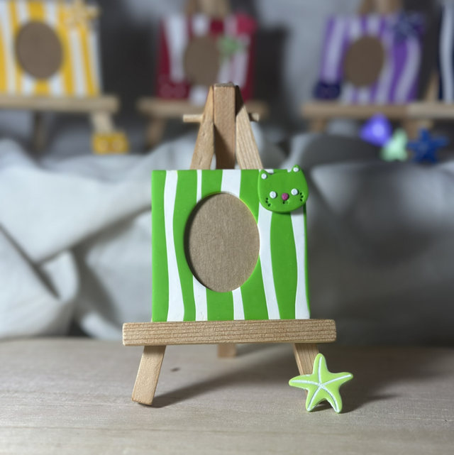 Cadre photo identité avec magnet interchangeable