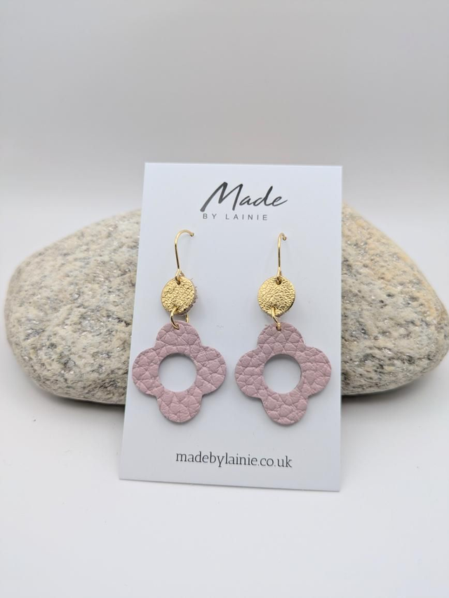 Retro Flower Drop Earrings (2)