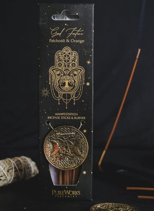 Encens Bâton Esotéric Good Fortune - Patchouli et Orange 25 grs