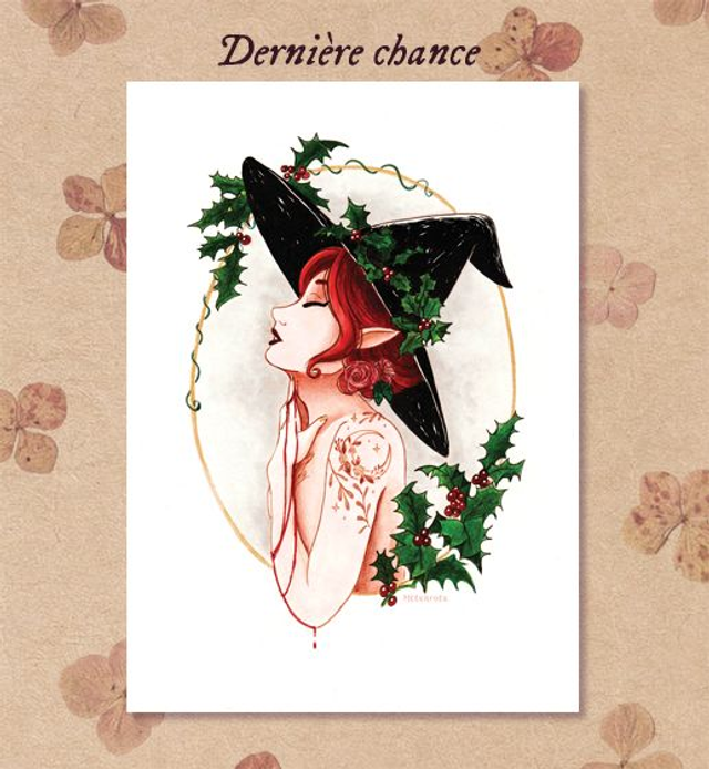 Dernière Chance - Impression A5 - Sorcière Holly ✨️