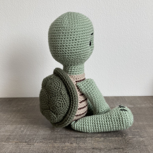 Peluche Willy la Tortue au crochet