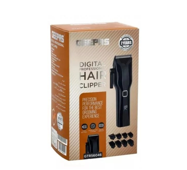 GEEPAS: DIGITAL PROFESSIONAL HAIR CLIPPER GTR56046