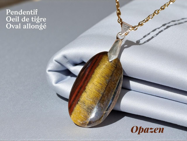 Pendentif Oeil et tigre et taureau 