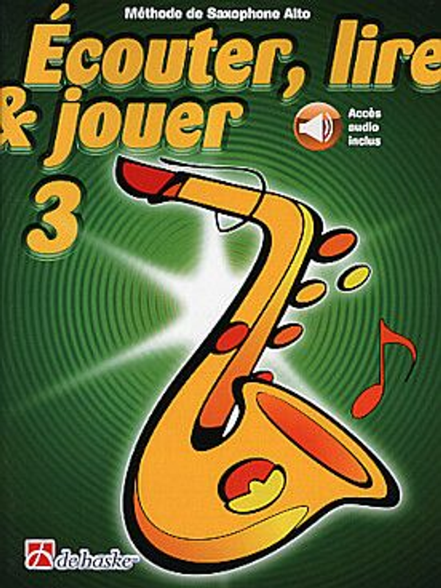 ÉCOUTER, LIRE ET JOUER - Méthode Vol. 3 (alto) avec support audio