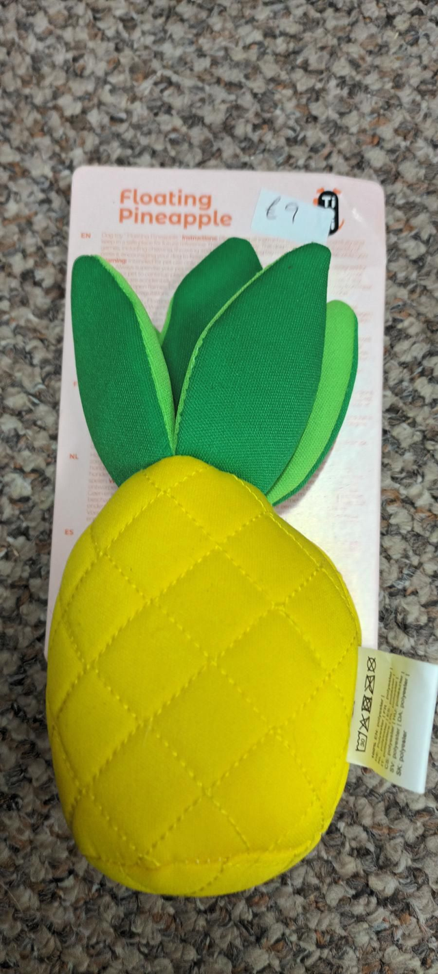 Floating pineapple toy 