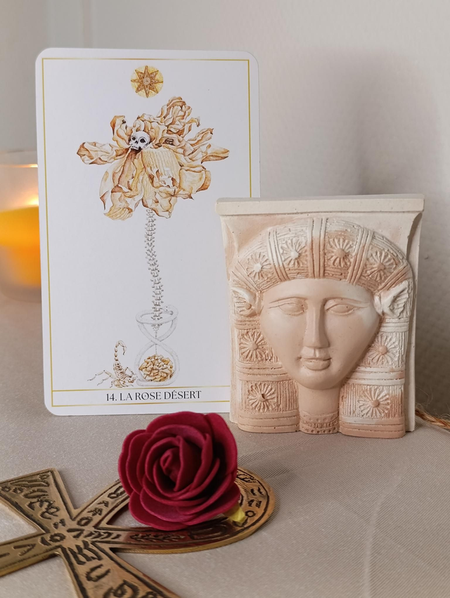 Statuette Hathor - Rose du Désert -