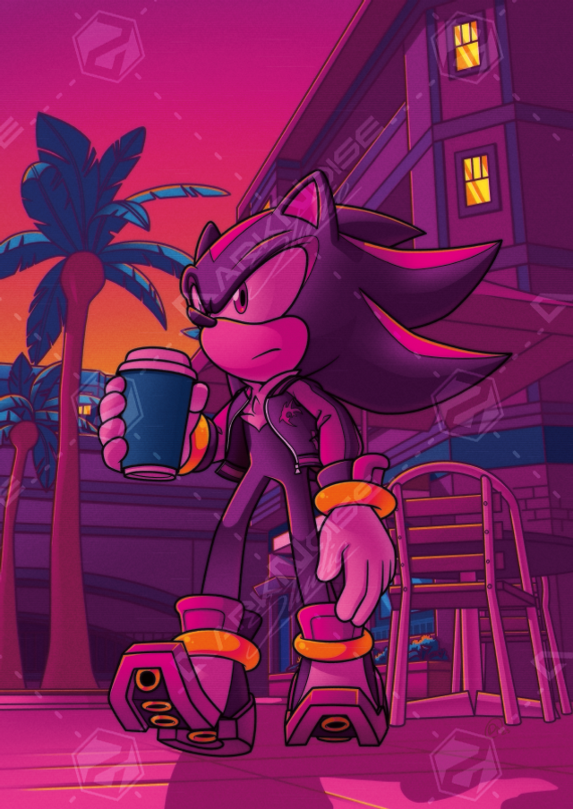Retrowave - Shadow the Hedgehog