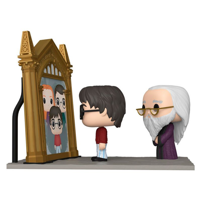 Figura POP Moment Harry Potter - Harry Potter &amp; Albus Dumbledore the Mirror of Erised Exclusive