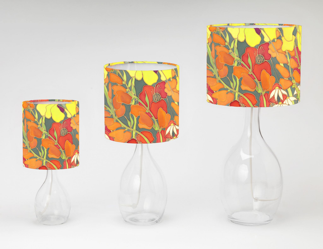 Hedgerow print table shades  