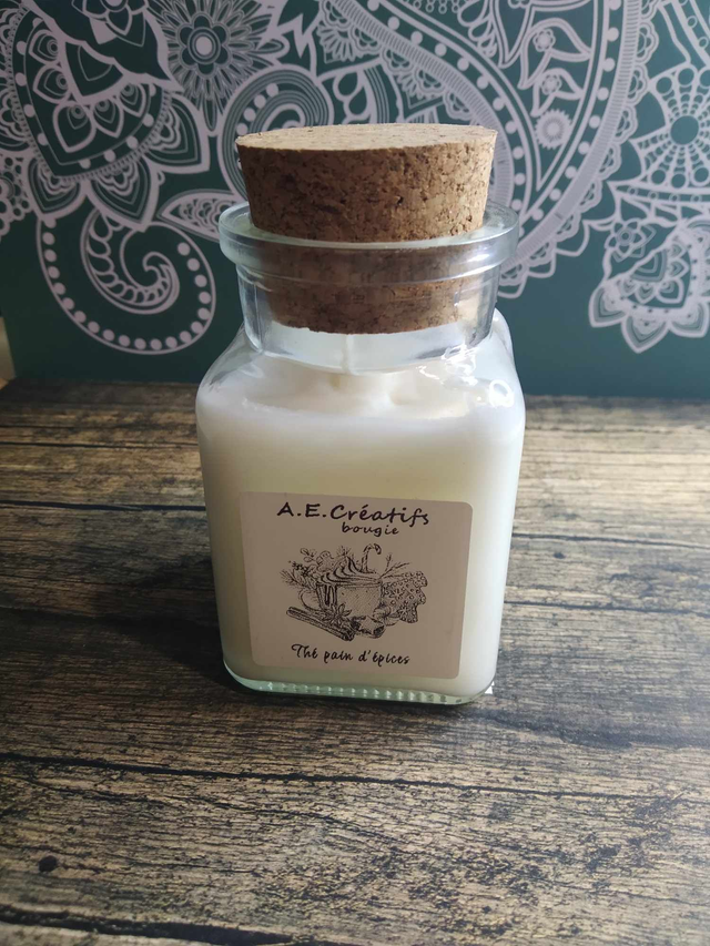 Bougie Thé Pain d&#039;épices