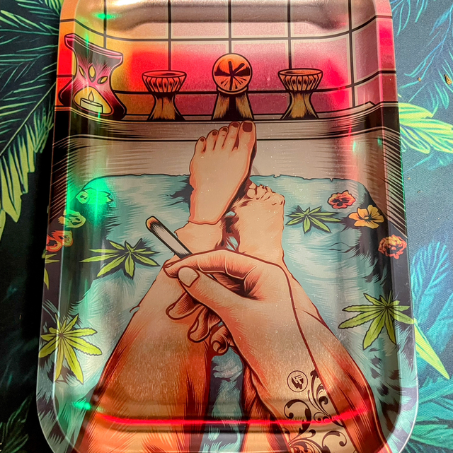 Plateau en métal 26cm/16cm