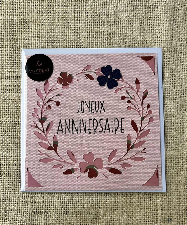 CARTE - JOYEUX ANNIVERSAIRE 