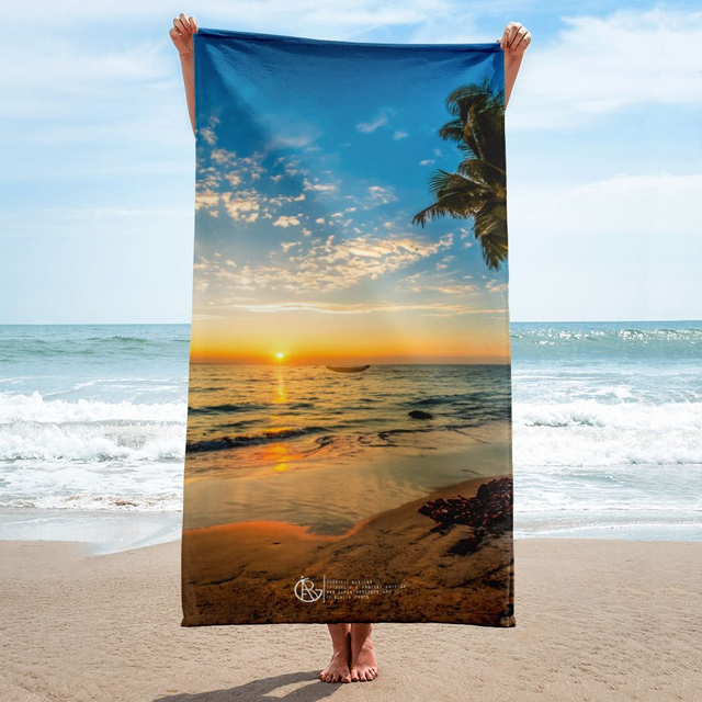 Telo mare Oceano Dorato al Crepuscolo