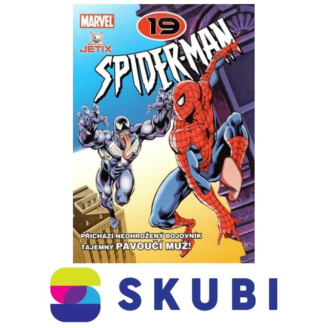 DVD Spider-Man - disk 19 - Přichází neohrožený bojovník tajemný pavoučí muž
