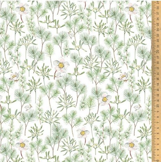 35 cm BW-Stoff "Winterzeit"