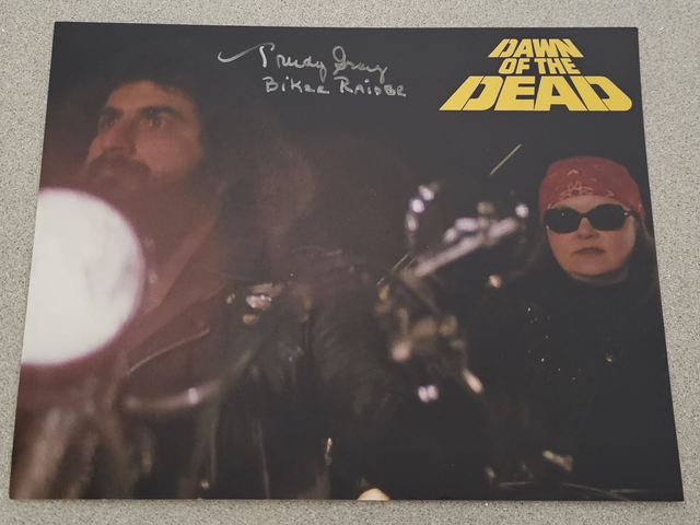 Trudy Gray Autograph (as Red Bandana Biker Chick from Dawn of the Dead)