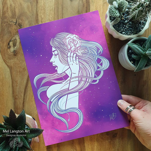 Celestial A4 Print