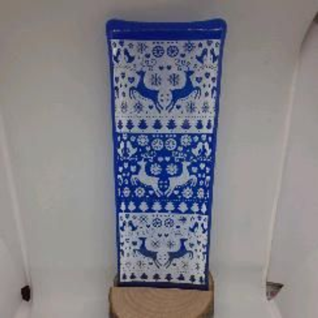 Blue reindeer suncatcher