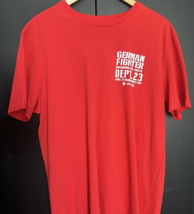 Label 23 Shirt German Fighter Dept 23 Backprint