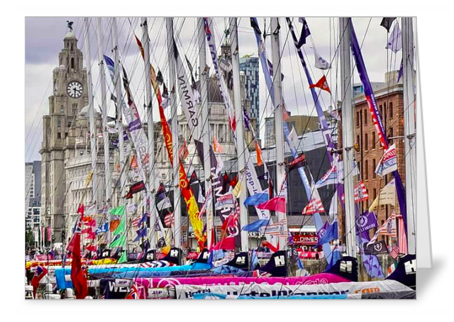 Best Liverpool variety pack of 5 luxury notecards (best value)