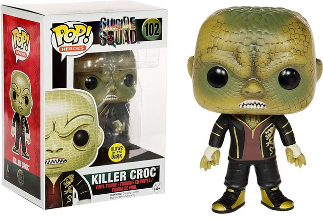 Killer Croc Suicide squad 102 glows in the dark