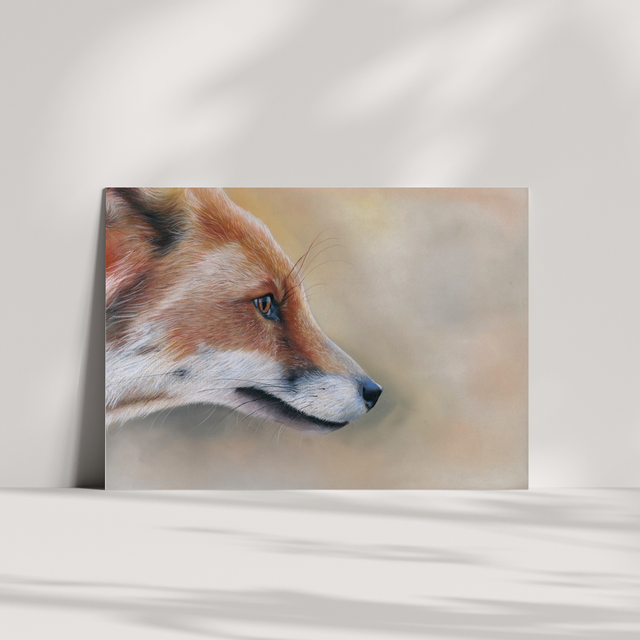 Carte de vœux - Renard N°4