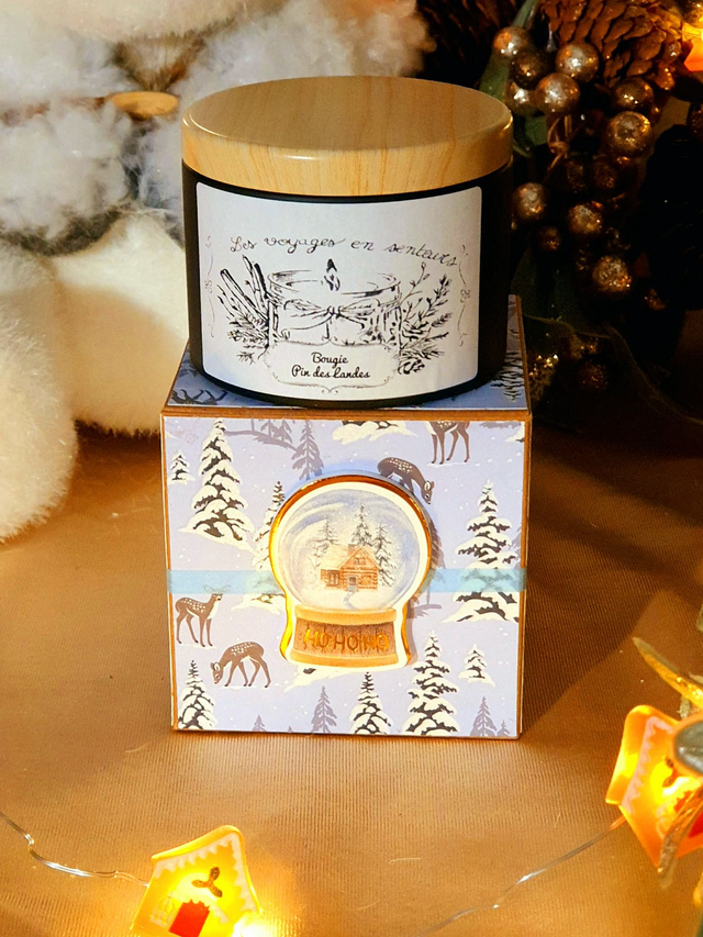 Bougie Pin des Landes (Hibiscus)