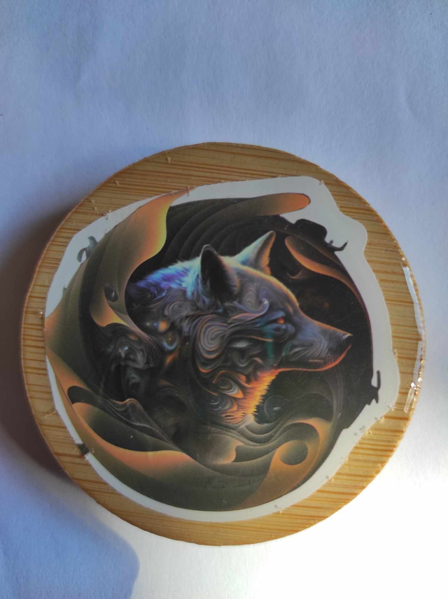 Décapsuleur Loup magnétique frigo