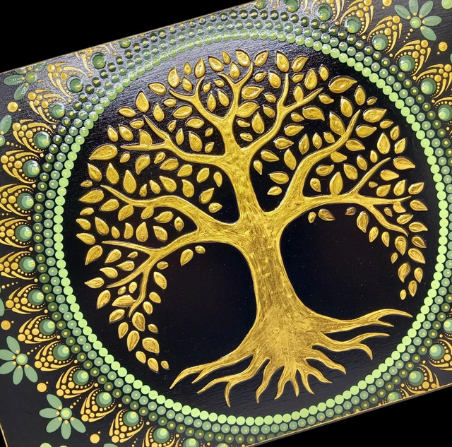 Décoration Murale, Tableau Arbre de vie