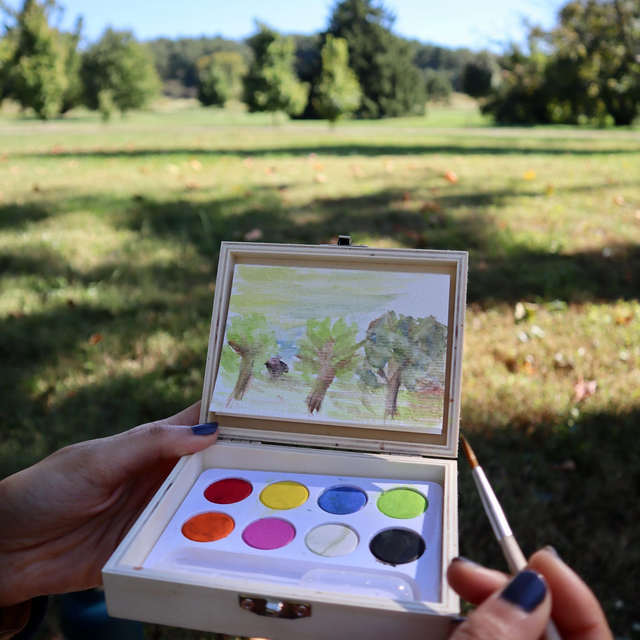 Paint Your Own Landscape | Huckleberry Kikkerland