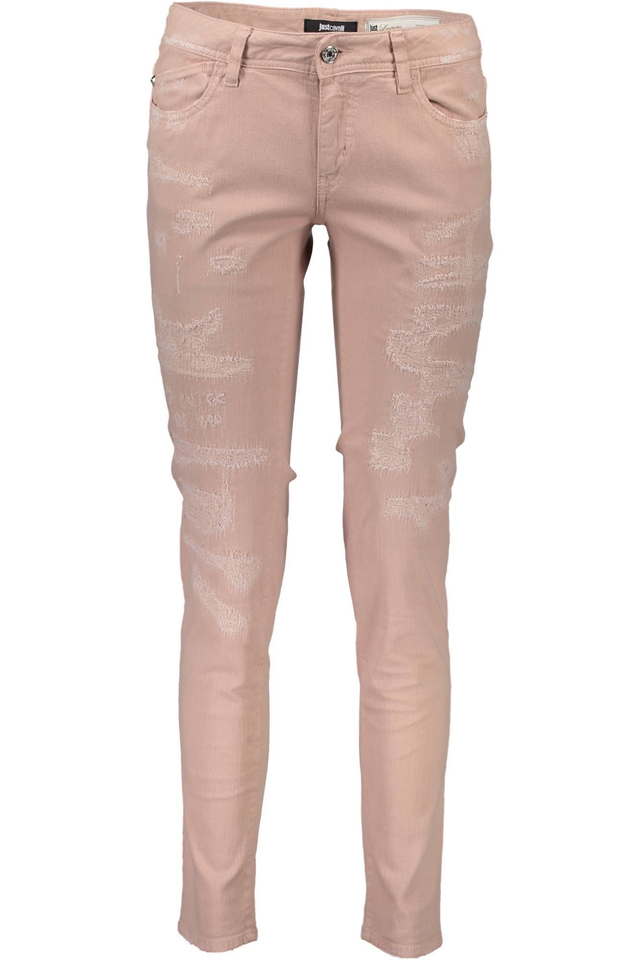 JUST CAVALLI PANTALONE DONNA ROSA