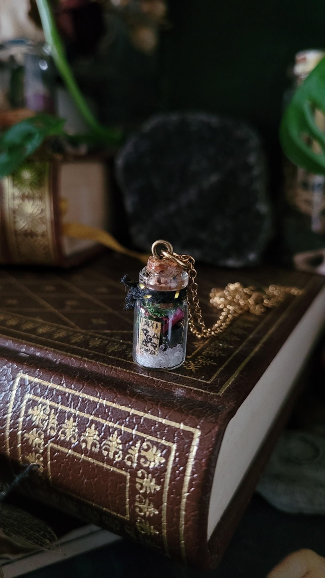 Fiole de tarot : Le Monde 