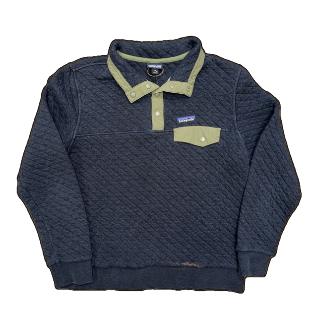 Vintage Patagonia 1/4 Button Fleece - M