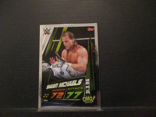 Shawn Michaels - OMG! Moments Slam Attax Universe Original Trading Card #294