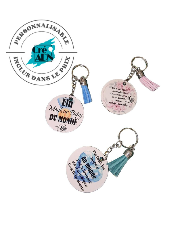 Porte clé sublimation 