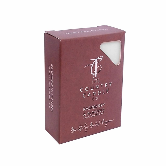 Raspberry &amp; Almond Soy Wax Melt Bar