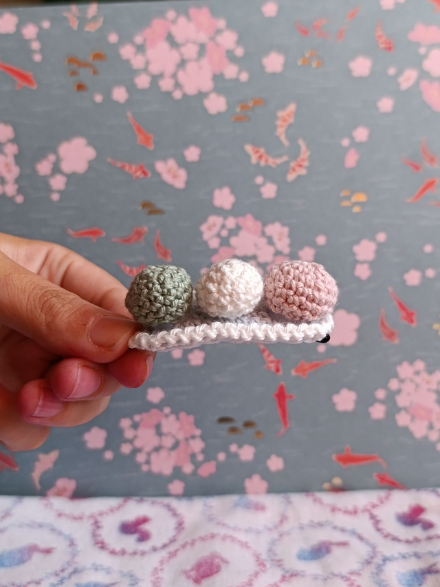Haarklammer Hanami Dango