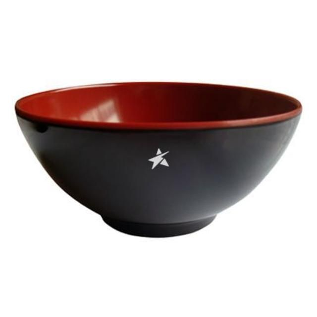 Japanese Red Melamine Plastic Rice Bowl 126*59mm 日式飯碗