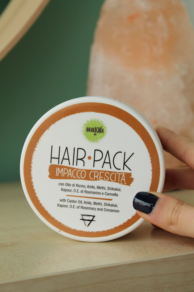 HAIR PACK CRESCITA- Impacco fortificante di Anarkhìa Bio (200 ml)
