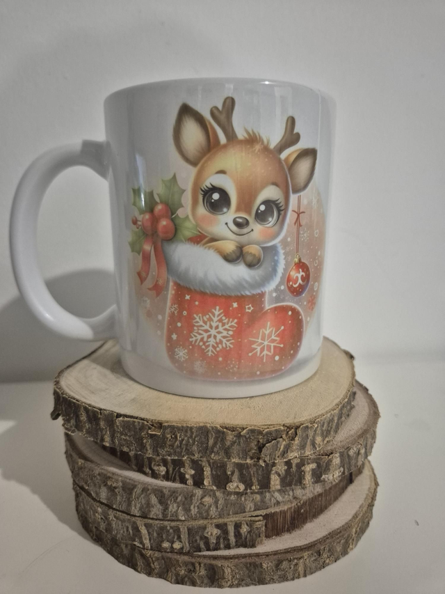 Mug Noël &quot; Petit renne&quot;